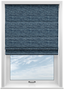 Mirdif, Digital Blue - Roman Blind
